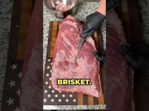 Yes, you NEED to trim your brisket… but it’s easier than you might think 👀 #bbq #brisket #shorts