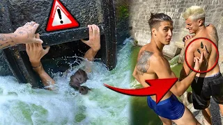 ME PICAN SANGUIJUELAS en este POZO SUBMARINO…🤕🩸*MUY PELIGROSO*