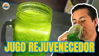 Con este jugo bajas la panza porque la bajas, licuado de aloe vera, jugo de aloe vera
