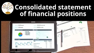 Consolidated statement of financial positions / រៀបចំតារាងតុល្យការរួម / IFRS 10