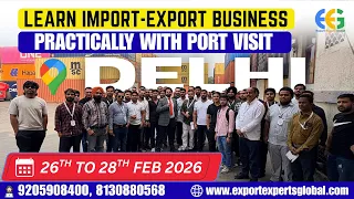 Import Export Course |  Import Export Training | Import Export Courses | Harsh Dhawan