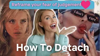 How to Detach from people and outcomes. Reframe your fear of being seen. Spotlight Effect
