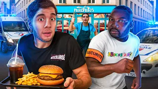 PARTIR D'UN SNACK SANS PAYER ! (course-poursuite)