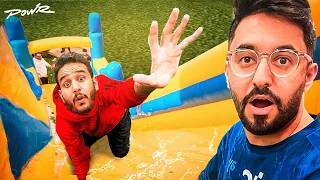 جبت اكبر زحليقه في فلة باور 💦🤯 ( اول شخص يصل القمه له 10,000$ 🤑)
