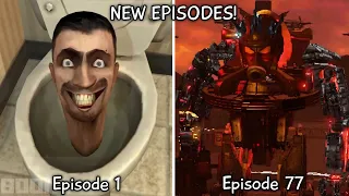 Skibidi Toilet 1 - 77 ALL Seasons & New Episodes (60 FPS REMASTERED) Computer Race (Episode 80?)