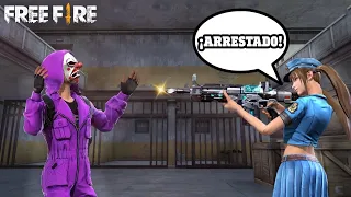 👮‍♀️LA POLICÍA MAS PELIGROSA DE FREE FIRE