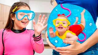 Der lustige Kleine im Bauch – Ein Abenteuer mit Maya und Mary