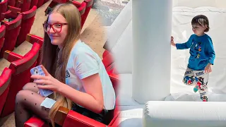 Ultimul SUNET 🔔 Sara dansează BALET🩰 la Palatul Național Ziua Tată - Fiică 👨‍👧‍👧