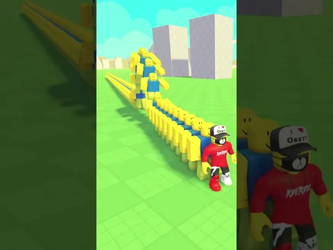 Spawnování 15,000 NOOBŮ v Robloxu! - #shorts