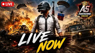 BGMI LIVE 🔴 Conqueror Push | High Kill Gameplay | Awesome Squad