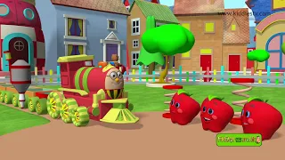 Humpty the Train fun with Fruits and Colours in Marathi | Falanachi aagaddi | KiddiesTV Marathi