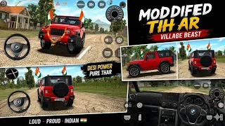 Modified Mahindra Thar 😈 Games : Indian Black Thar ( Gadi wlaa games ) Car Game android Game - #2026