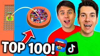 OCENIAMY 100 NAJŚMIESZNIEJSZYCH FILMÓW W BRAWL STARS *Nie Zasmiej Sie*