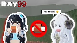 No Meat Challenge in 99 Nights = 1,000 Robux Punishment!