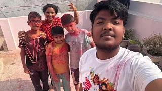 Holi ke din ye kya ho Gaya😱 new vlog ❤️🙏🏻 #vlog #trending #viral