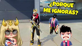 BROMA A MI NOVIO IGNORÁNDOLO TODA UNA PARTIDA 😂 TERMINA MAL