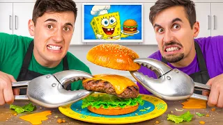 CUCINIAMO il KRABBY PATTY ma SENZA MANI!