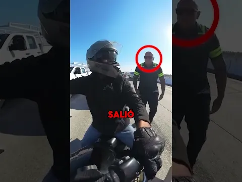 KARMA al INSTANTE por IMPACIENTE 🏍️🤬 #shorts #fail #motorcycle #moto #wow