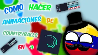 Countryballs Tutorial - Alight Motion - #countryballs #tutorial