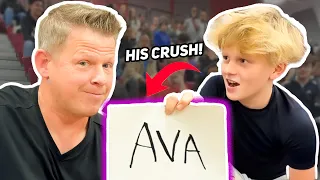 I REVEALED THEIR CRUSHES 😱