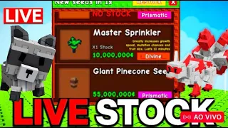Ao vivo 🔵 | CULTIVE UM JARDIM 24 HORAS  ESTOQUE & NEGOCIAÇÃO! SEEDS, EGGS, GEARS, CLIMA AND TRADE