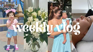 vlog: baby's first Disneyland trip! dissolving filler, mom life & pregnancy loss