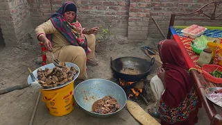 10 KG Huge Fish Karahi | Village Food Pakistan