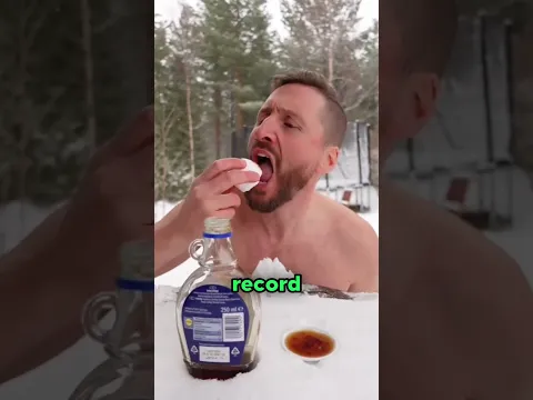 Eating Snow 😨
