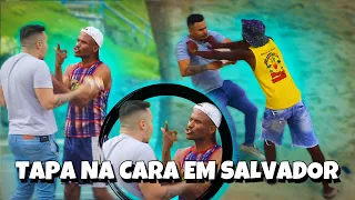 TAPA NA CARA  EM SALVADOR