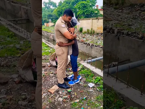 पेंट और जूतों का रंग एक दम परफेक्ट 🥰🫂#respect #poor #motivation #help #humanity #smile #cops
