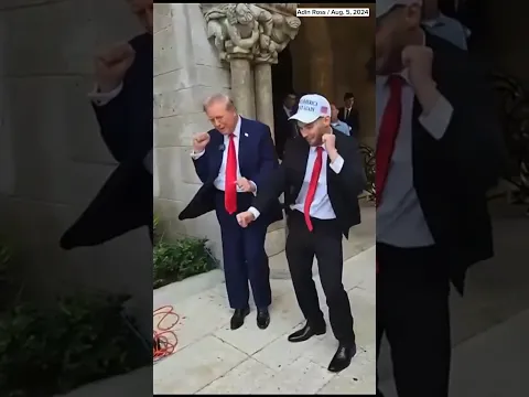Trump's big day with influencer Adin Ross
