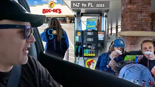 Driving NJ to FL Disney World 2023 Family Road Trip Vacation Vlog Driving to Florida in Record Time
