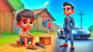 एक गरीब भूखे बच्चे की कहानी 😍 Motivation Story✅ #viralvideo #Trending #Youtubeshorts
