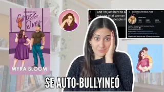 Se auto-mandó insultos gordofóbicos para vender más libros, pero la descubrieron