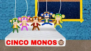 Cinco monos | Canciones infantiles | Atención Atención