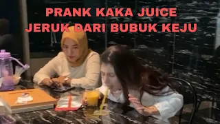 PRANK JUICE JERUK SAMPE MUNTAH MUNTAH @sarahkeihll