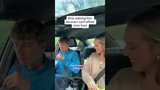 Wife's reaction to ordering only fries