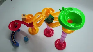 ASMR Satisfying Marble Run