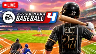 🔴 LIVE | Can We Win At All? | Super Mega Baseball 4