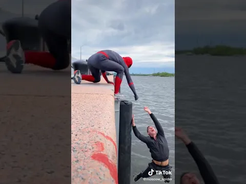 Spider-Man Saving People's Lives  |  Funny😅