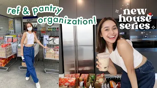 ❅ VLOGMAS DAY 9: Organizing Our Ref & Pantry + Grocery *again* 🍎 | ThatsBella