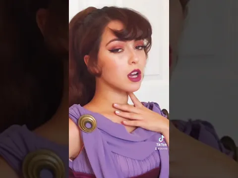 Cosplaying Megara From Hercules #shorts