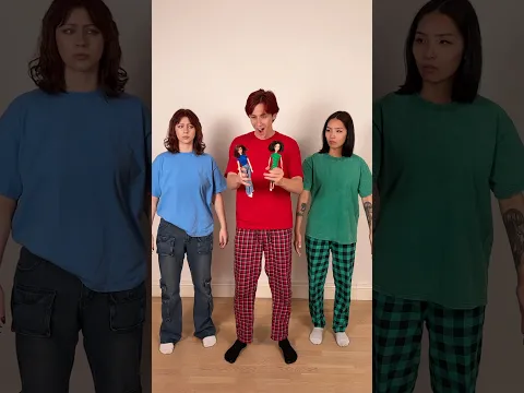 Dolls repeat movements in real life 😱😏