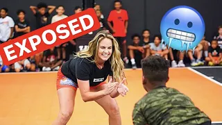 I GOT EXPOSED BY KIDS at Basketball Camp!!