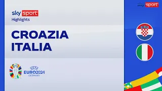 Croazia-Italia 1-1: gol e highlights degli Europei 2024