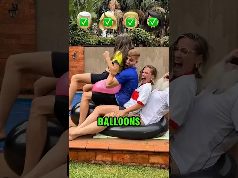 They Sat on a Balloon… But Then THIS Happened! 🤯🔥