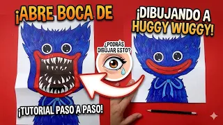 ¡Dibujando a Huggy Wuggy! (Poppy Playtime) Abreboca divertido