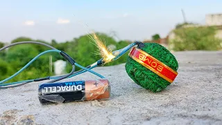 How To Make Electrical Fuse...अब पटाके बिजली से जलेंगे 😎
