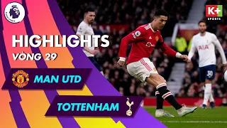 MANCHESTER UNITED - TOTTENHAM | RONALDO - HATTRICK KINH ĐIỂN TẠI OLD TRAFFORD | NGOẠI HẠNG ANH 21/22