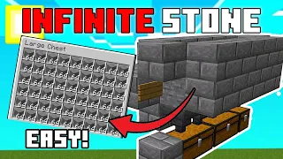 Minecraft Easy Cobblestone Farm Tutorial - Fully Automatic 2022
